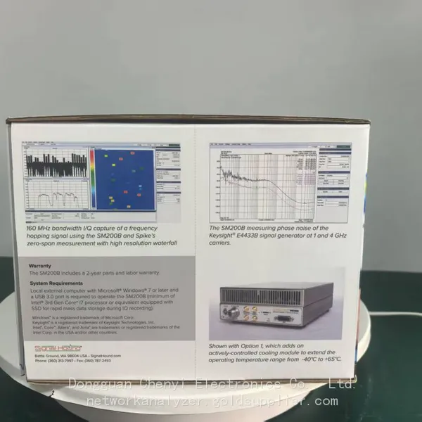 SM200B Signal Hound GPS Locked Spectrum Analyzer Accurate Frequency Reference Full Range 100kHz-20GHz Test Unit photo-5
