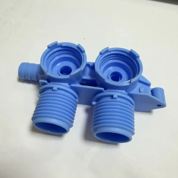 Conjunto de Junta de Tubulação de Duas Portas para Sistema Térmico de Veículo Elétrico com Defeito Zero, IATF16949, Fabricação de Plástico com Snap Fit 3D, Chave na Mão Vietnã