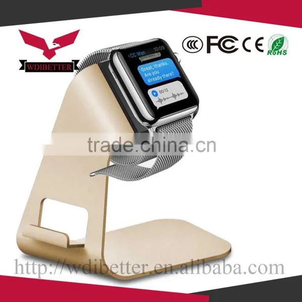 New Arrival Aluminum Stand For I Watch Stand Gold Mobile Phone Charge Stand photo-2