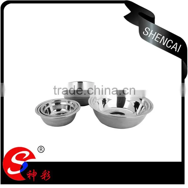 Non Magnetic Kitchen Accessories Stainless Steel Mixing Bowl Set Serving Bowl Set From Chaoan Caitang photo-2