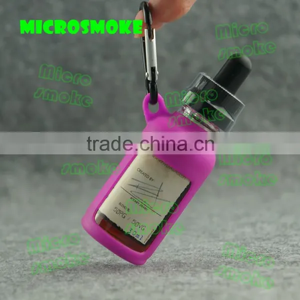 Silicone Case/sleeve/cover for e Liquid 30ML Bottle e Cigarette Liquid Bottles E-liquid Vending Machine Plastic E-liquid Bottle photo-2