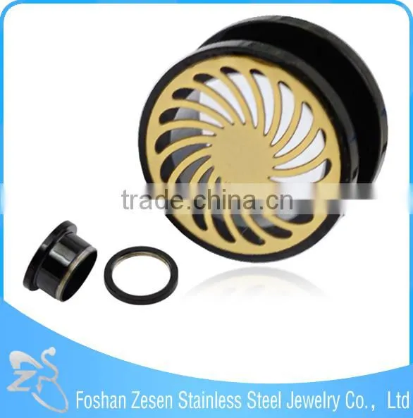TP011440 Latest Fashion Black Plated Teenage Extender Ears Piercing Jewelry photo-6