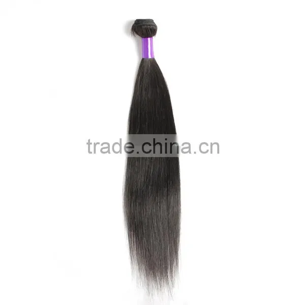 100 Human Hair Bundles, Brazilian Human Hair Weave, Double Machine Hair Weft, Remy Straight Hair Extension photo-2