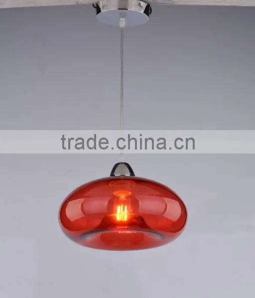 E27 Modern Style Glass Material Ceiling Fixture Lamp Light Pendant Lighting RT3037 photo-6