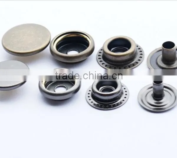 Sedex Audited Factory 2 Pillar Metal Popper Press Snap Studs Button photo-2