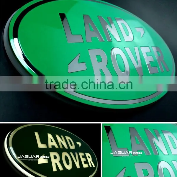 2016 Factory Car Accessories Led Light Vaccum Forming Chrome Car Logo photo-4