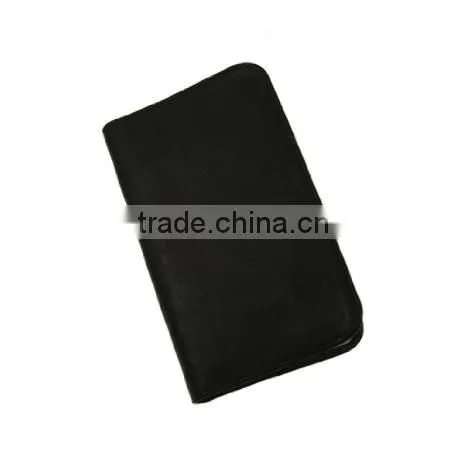 2016 New Arrival Fashion Handmade Mini Business Leather Notepad Holder photo-3