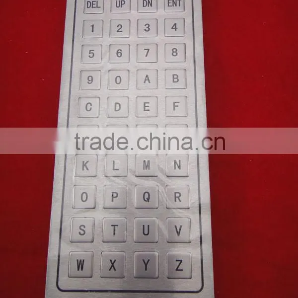 Top Quality Park Car Metal Keyboard photo-2