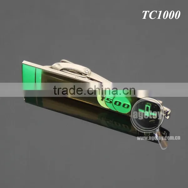 Japan Train Company Souvenir Zinc Alloy Print Logo Engraved Name Metal Custom Tie Clips photo-5