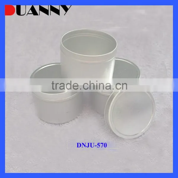 In Stock! Wholesale All Size Cosmetic Aluminum Containers , Luxury 15Ml 20Ml 50Ml Silver Color Cosmetic Jar Aluminium Quality Choice photo-3