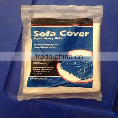 1 Mil 76" x 45" Clear Furniture Bags