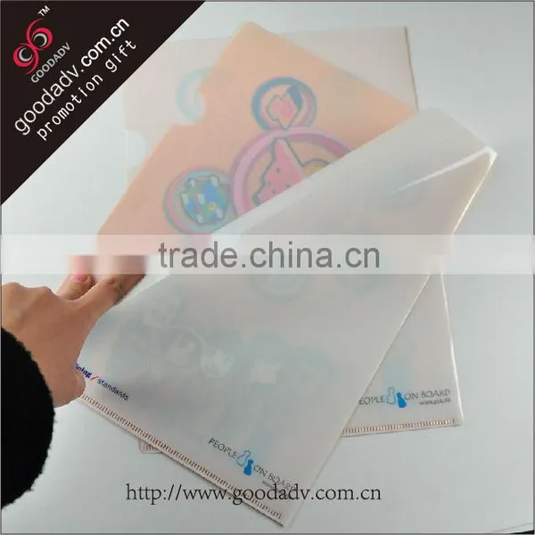 2015 Guangzhou Wholesale Custom Student Utensils Plastic File Folder photo-3
