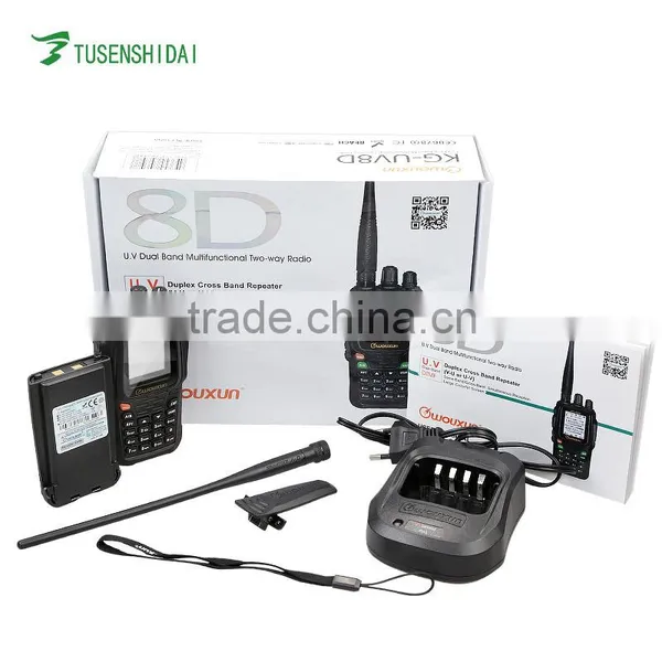 2016 Hot Selling Walkie Talkie Two Way Radio WOUXUN KG-UV8D 5W Ham FM Transceiver With 128CH photo-6