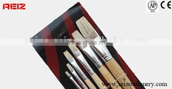 Painting Wooden Bristles Brush photo-3