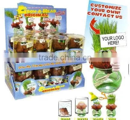 Growing Grass Doll,grass Head,grass Doll