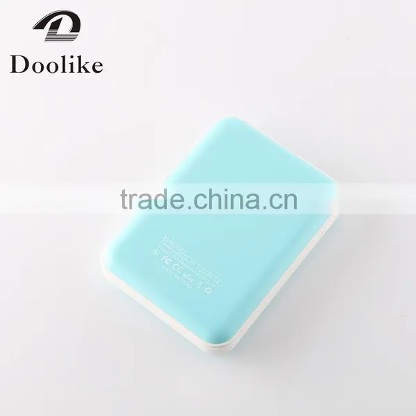 Doolike Newest Design Led Flashlight Dual Usb New Power Bank 8000mah photo-5