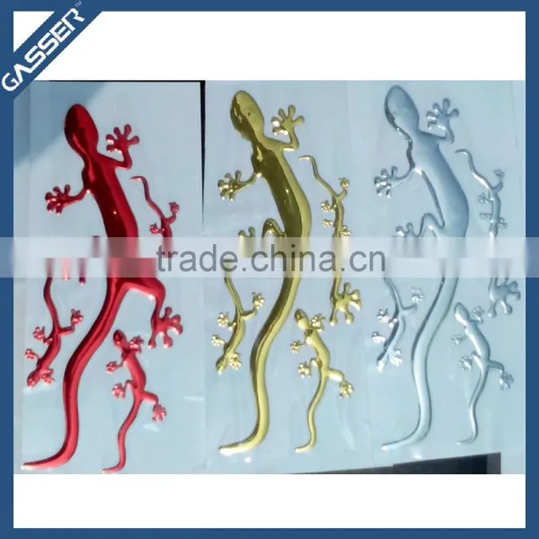 3d Visual Gecko Car Decoration Custom Sample Car Sticker Design photo-2