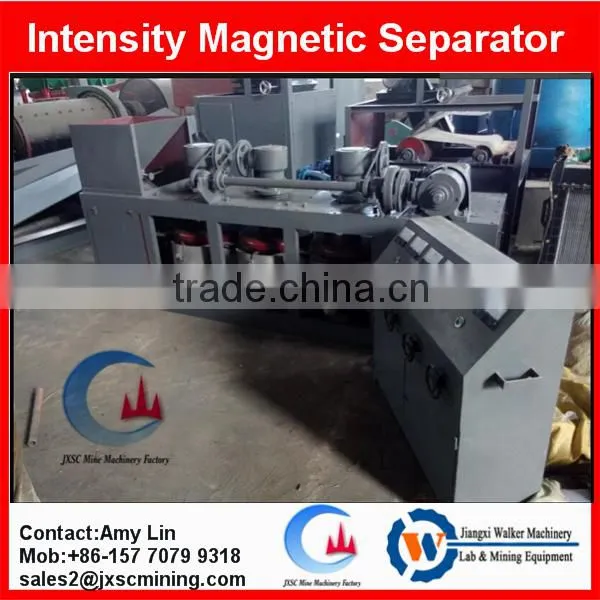 Pyrrhotite Magnetic Separator 3pcs Disc Dry Magnetic Separator With 14000guass 500mm Diameter Disc