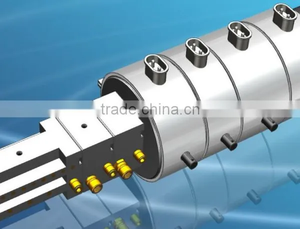 Non-PVC Material Extrusion Tooling/PE/PP/HDPS/ABS/PC/TPU/TPE Extrusion/Reinforcement Co-extrusion Tooling/Foam and WPC Tooling photo-3