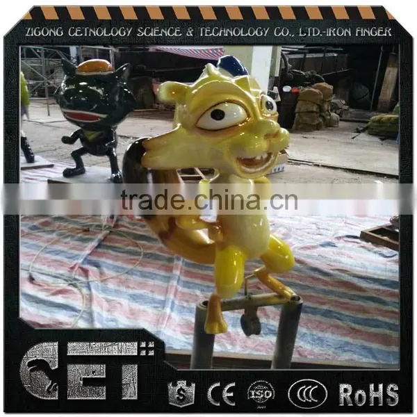 Fiberglass Squirrel Statues Fiberglass Animal Statues Cartoon Character Figurine photo-2