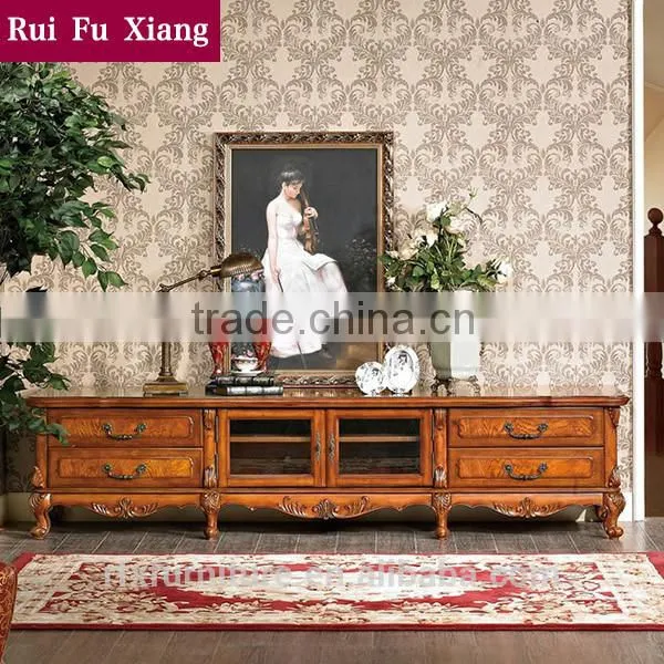 American Style Furniture Wood TV Stand for Living Room Furniture T-232 photo-4