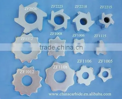 Carbide Cutters for Scarifying Machines in Concrete Grinding