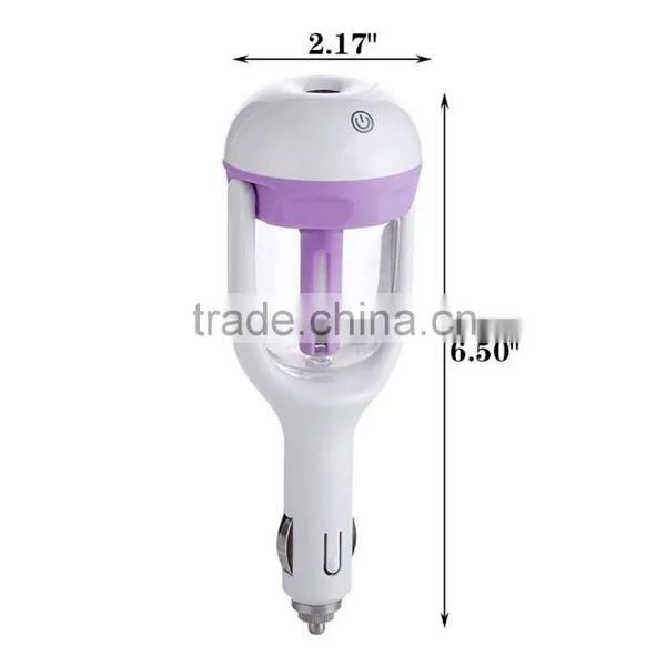 Mini Car Humidifier Air Purifier Freshener Aromatherapy Essential Oil Diffuser photo-4