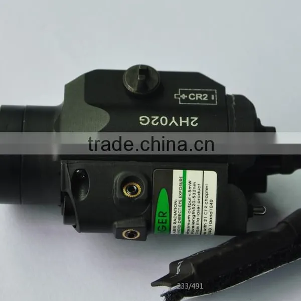 Tactical 300 Lumen LED Light Plus Green Laser Sight for Gun photo-5