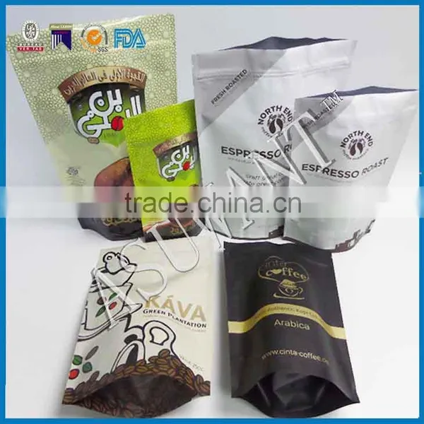 Coffee Bag /al Foil Standing Zipper Drip Bag Coffee /block Bottom Coffee Filter Bag on China Suppliers photo-4