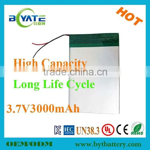 Hiqh Quality Lithium 3.7v Universal Battery Pack for Portable Dvd photo-6