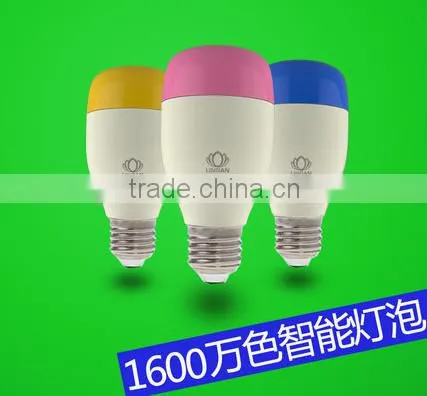 Smart Zigbee LED bulb App Controlled RGB Color Changing E27 LED Light Bulb