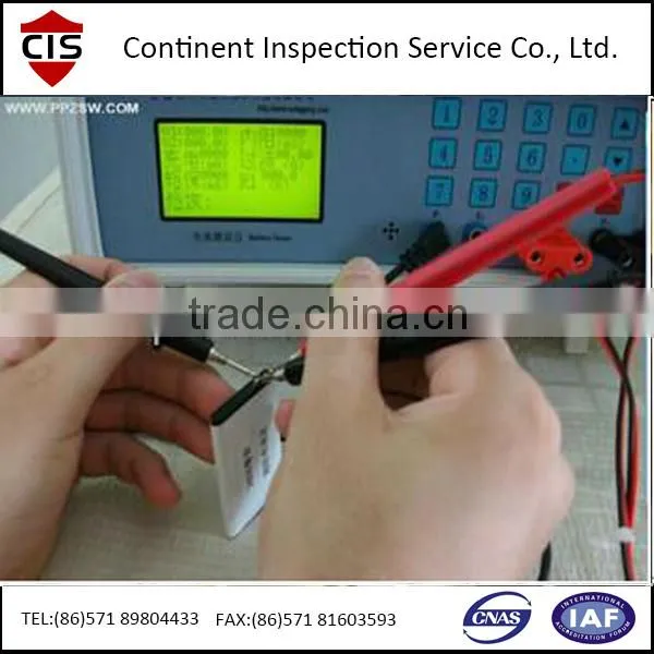 Battery/storage Cell Quality Control/ 100%inspection Service/ Final Random Inspection Service