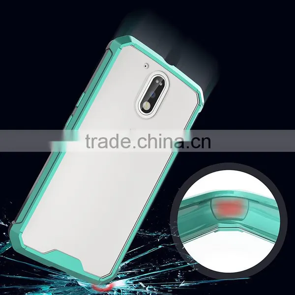 Top Quality Heavy Duty Hybrid Phone Case for Moto G4, Crystal Mobile Cover for Motorola Moto G4 photo-2