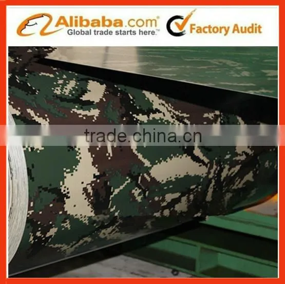 Superior Camflouge Pre-painted Galvanized Steel For Switch Cabinet PPGI PPGL photo-3