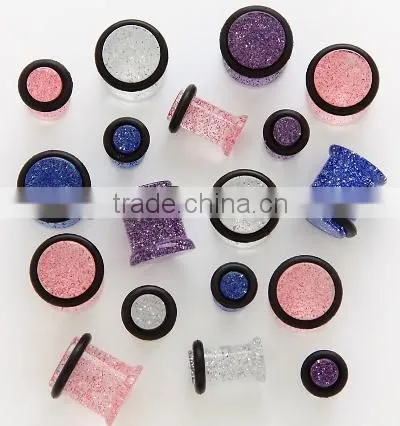 Fashion Cheat Ear Plugs Fake Ear Tape Cheater Plugs Ear Piercing Jewelry photo-2