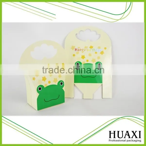Children Birthday Party Cartoon Paper Folding Gift Box photo-3