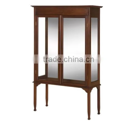 Mahogany Display Cabinet Antique 02 Indoor Furniture
