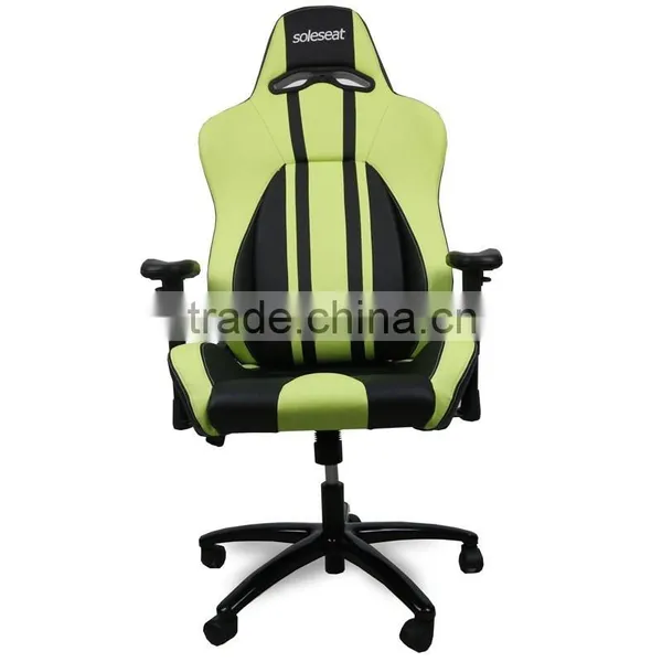 GREEN &BLACK New Design Game Racing Office Chair/Sport Car Seat Style Office Chair