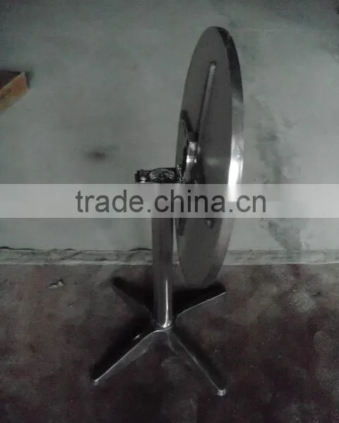 Hardware Aluminum Folding Furniture Legs Table Base Coffee Shop Restaurant Table Folded Table Base (F2H5) photo-4
