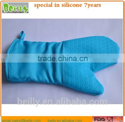 Silicone Oven Mitt Protection Professional Silicone Kitchen Gloves photo-2