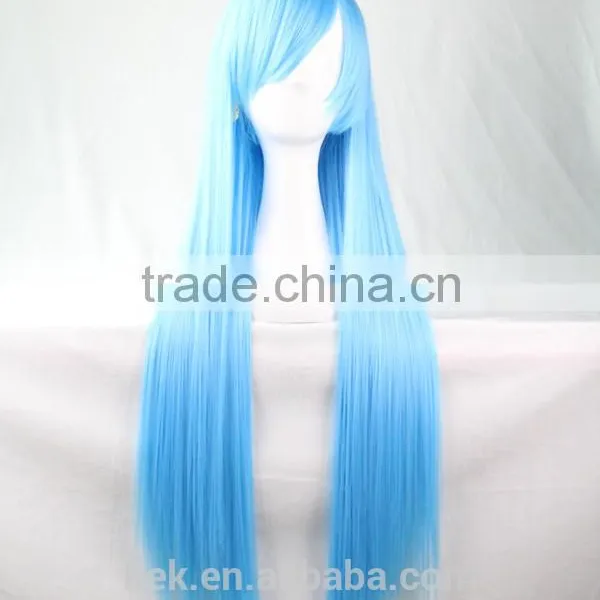 High Quality 80cm Long Straight Wigs photo-3