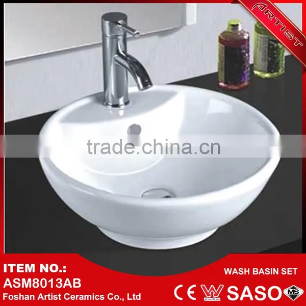Shop Sensor Tap Semi Recessed Round Basin For Wash photo-2