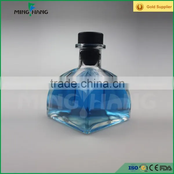 120ml Perfume Glass Clear Reed Diffuser Bottles With Cork Supplier's Choice photo-6