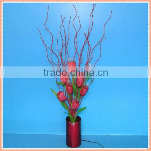 Plastic Flower Making / Artificial Flowers Making for Home Decoration