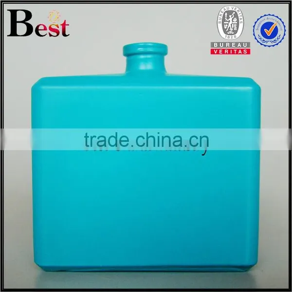 60ml Square Green Perfume Glass Bottle, Empty Car Mould Perfume Bottle photo-2