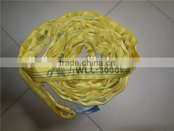 Textile Lifting Strap Strong Best Quality 3t Round Slings photo-6