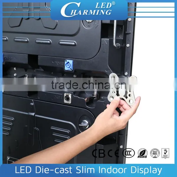 High Desity Pixel Small Pitch Slim Flexible Indoor RGB Led Screen Display photo-3
