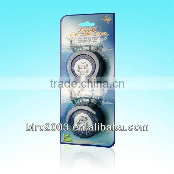 Solid Durable Sterilization Blue Toilet Cleaning Blocks