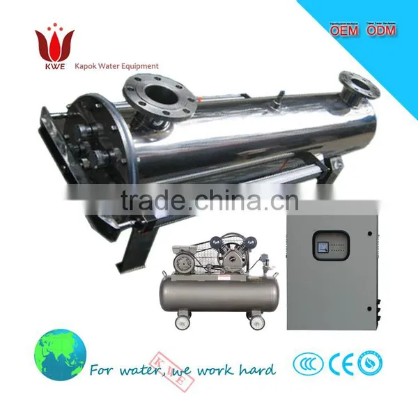 Clean / Waste Water Treatment 3520W UV Sterilizer for 275T/H Water Flow