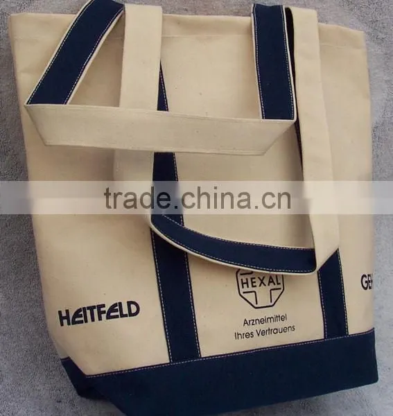 100% Recycled Wholesale Cheap Cotton Canvas Printing Bags With Logo photo-2